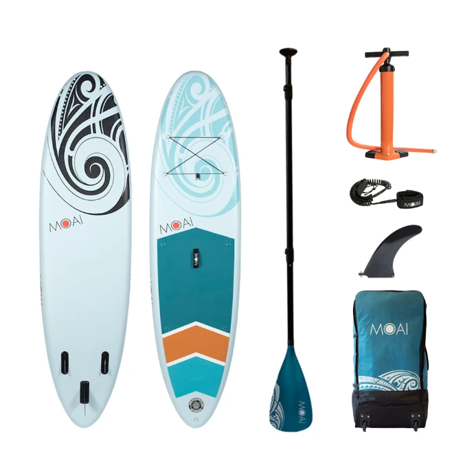 SUP huren Moai 10'6 stand up paddle SUP suppen Amanzie West-Vlaanderen SUP verhuur